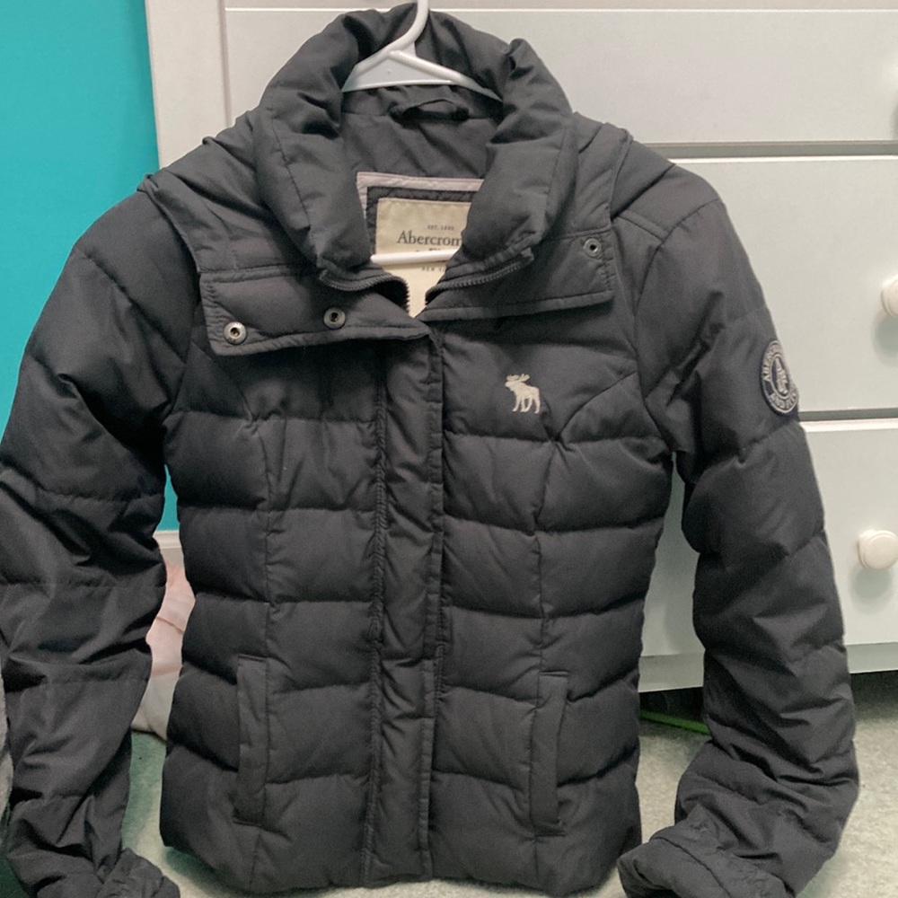 Abercrombie and Fitch hooded winter jacket XS